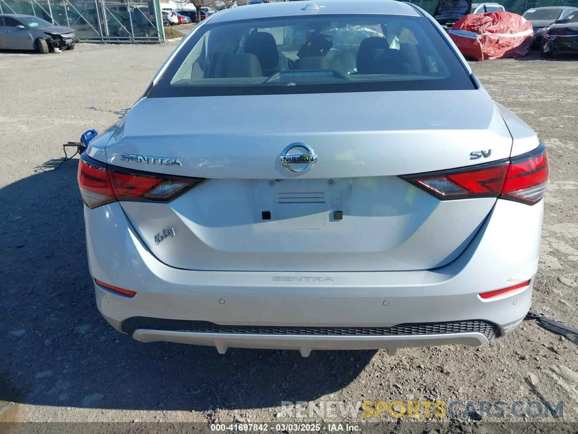 16 fotografías del automóvil dañado 3N1AB8CV0NY228066 NISSAN SENTRA 2022