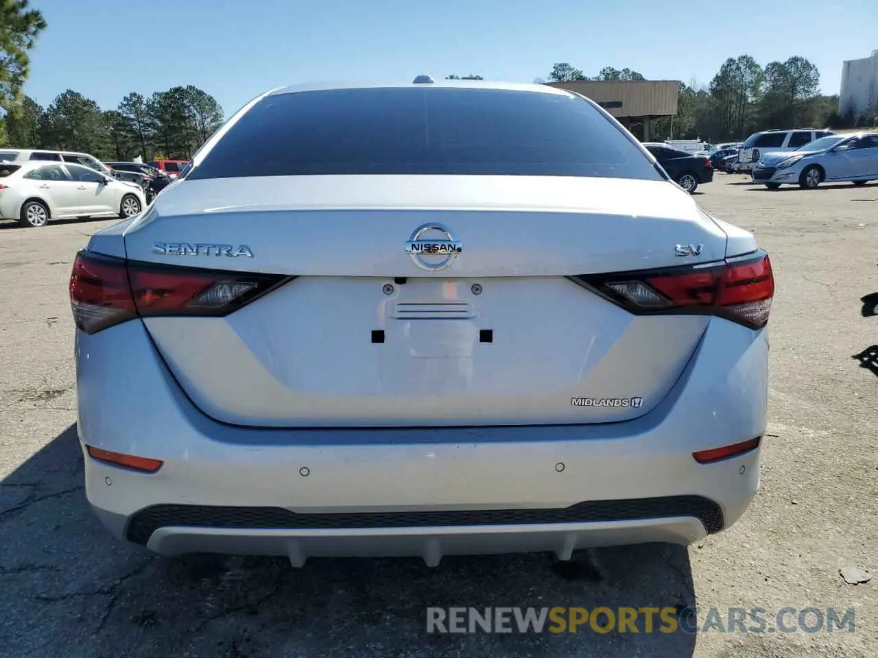 6 fotografías del automóvil dañado 3N1AB8CV0NY241447 NISSAN SENTRA 2022