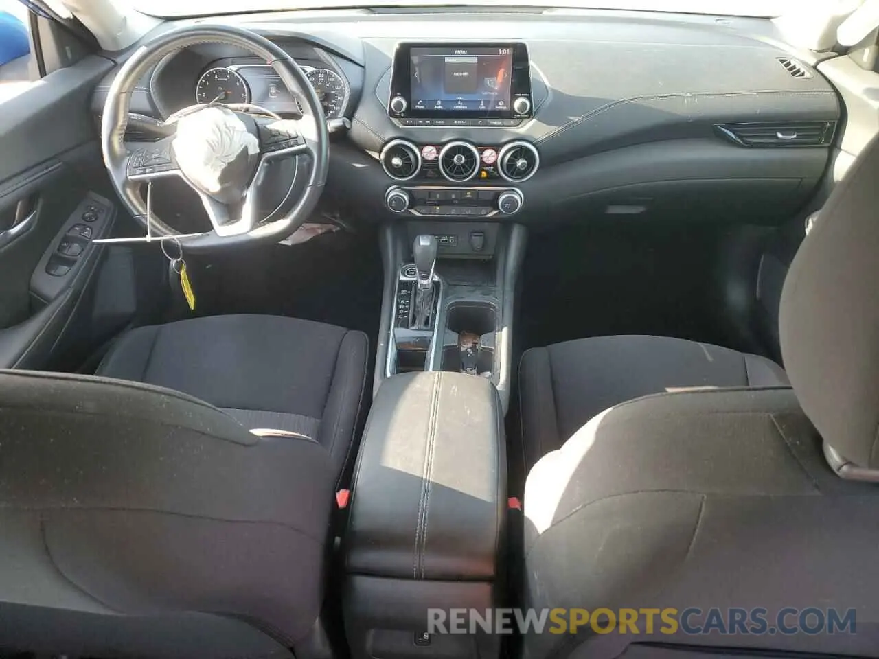 8 fotografías del automóvil dañado 3N1AB8CV0NY241934 NISSAN SENTRA 2022