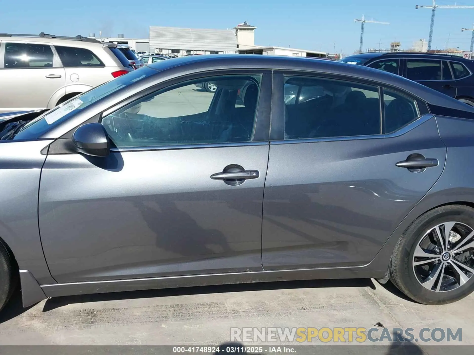 14 fotografías del automóvil dañado 3N1AB8CV0NY291779 NISSAN SENTRA 2022