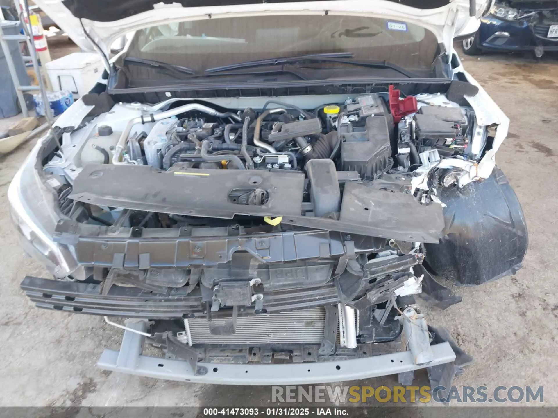 10 fotografías del automóvil dañado 3N1AB8CV0NY321394 NISSAN SENTRA 2022