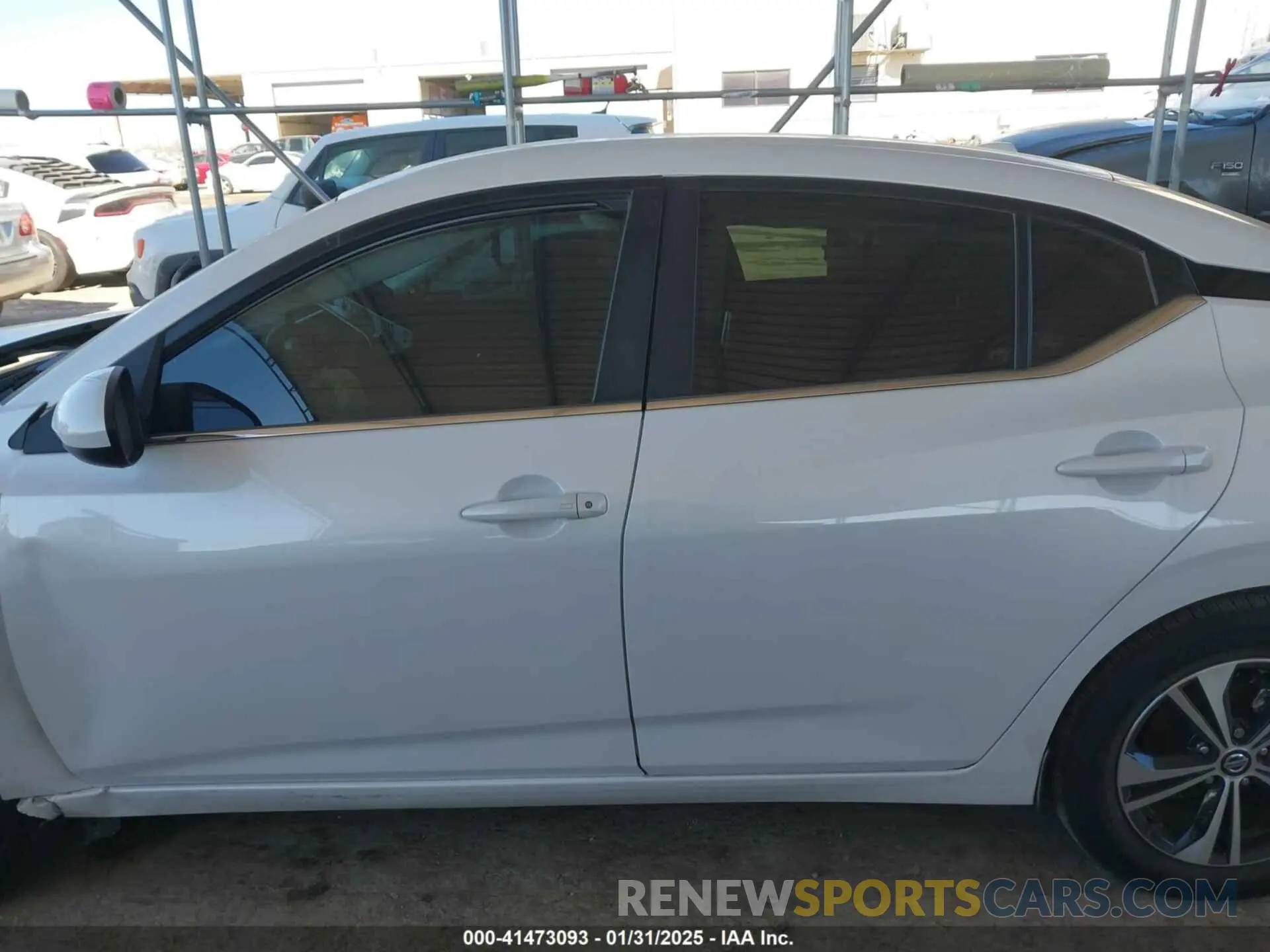 13 fotografías del automóvil dañado 3N1AB8CV0NY321394 NISSAN SENTRA 2022