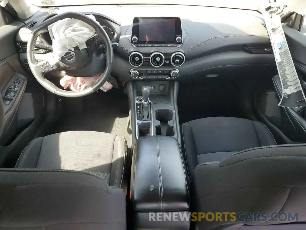8 fotografías del automóvil dañado 3N1AB8CV1NY209512 NISSAN SENTRA 2022