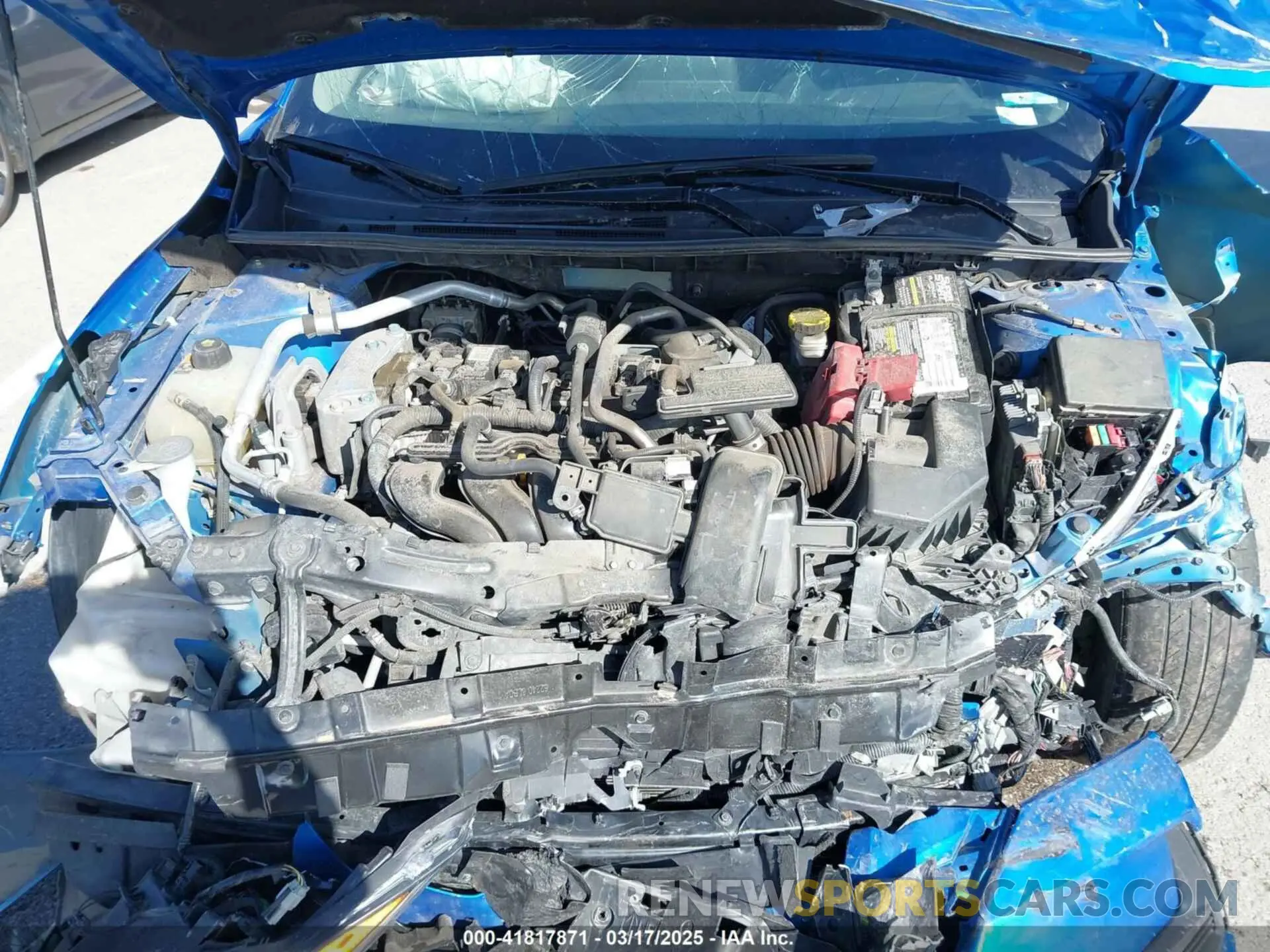 10 fotografías del automóvil dañado 3N1AB8CV1NY229162 NISSAN SENTRA 2022