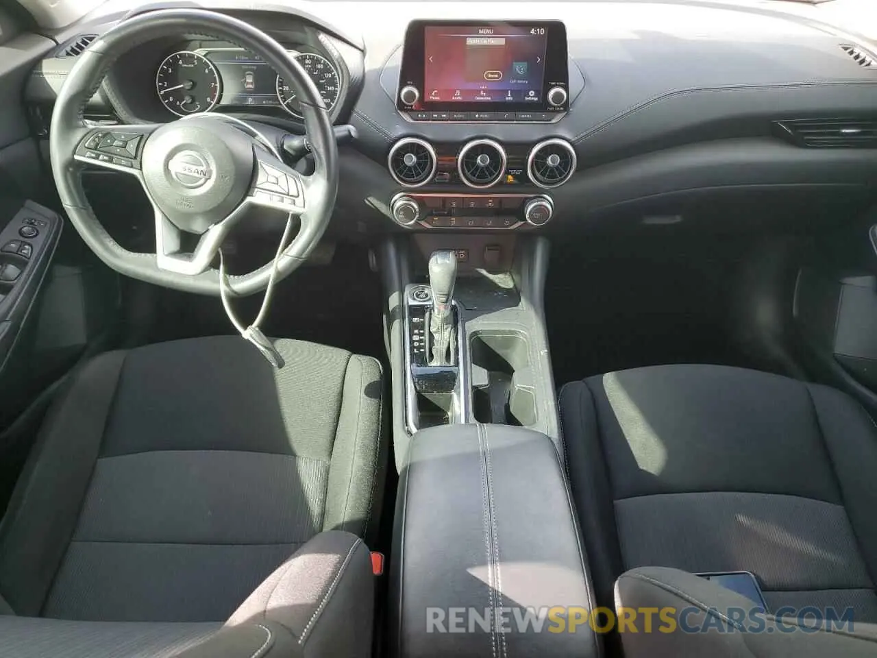 8 fotografías del automóvil dañado 3N1AB8CV1NY229954 NISSAN SENTRA 2022