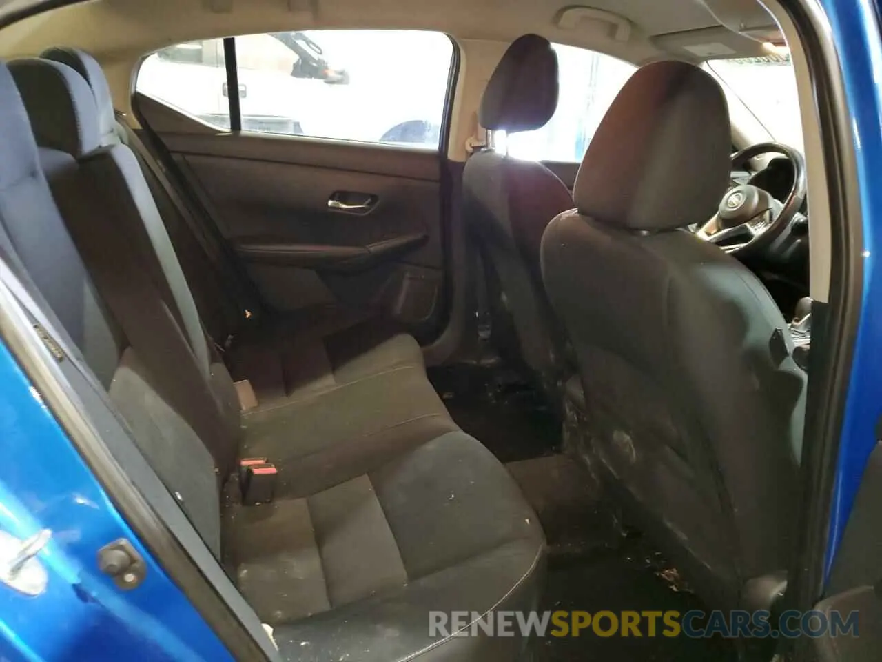 10 fotografías del automóvil dañado 3N1AB8CV1NY230120 NISSAN SENTRA 2022