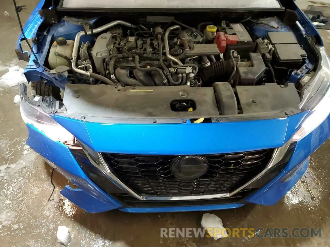 11 fotografías del automóvil dañado 3N1AB8CV1NY230120 NISSAN SENTRA 2022