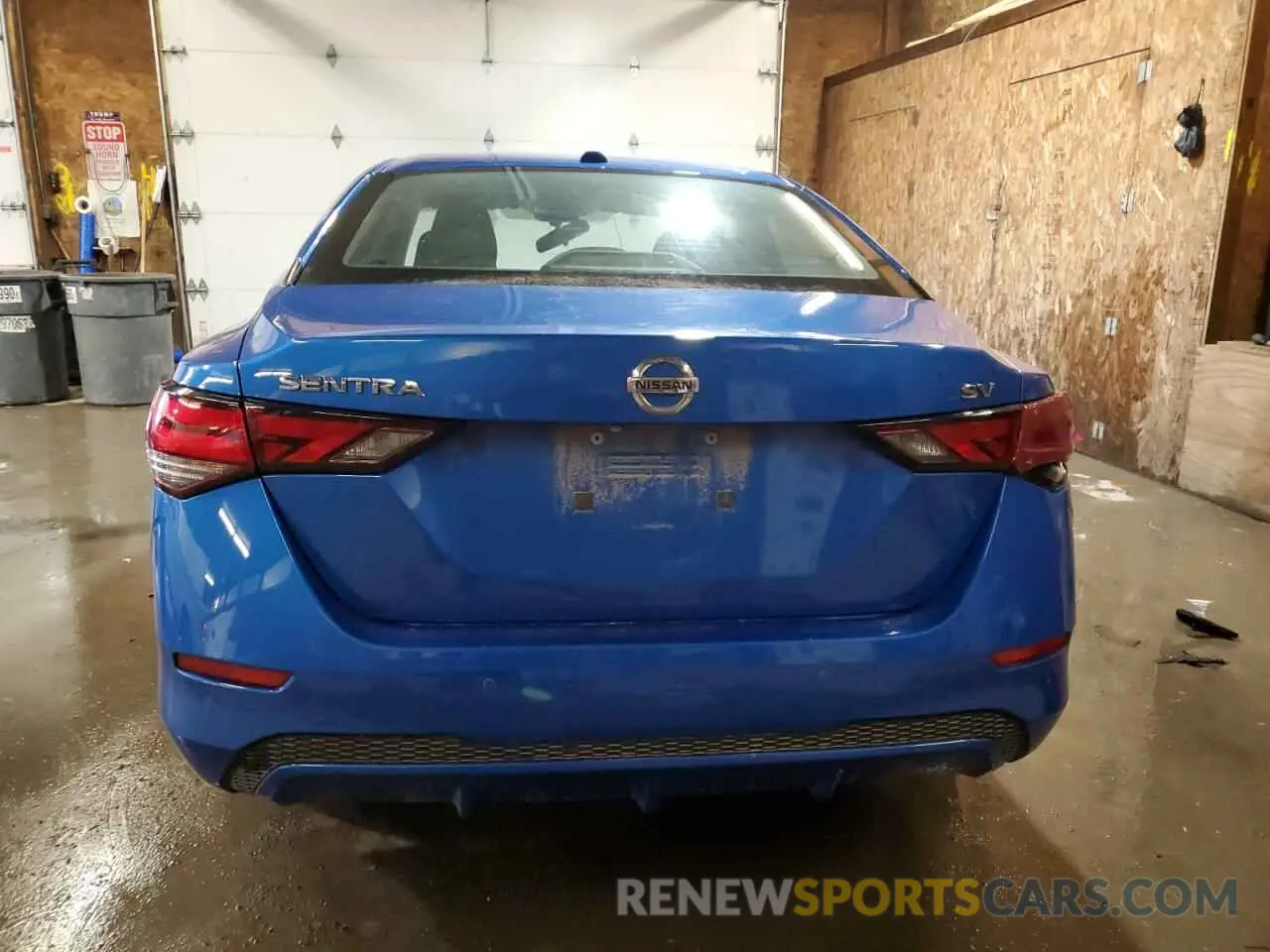 6 fotografías del automóvil dañado 3N1AB8CV1NY230120 NISSAN SENTRA 2022