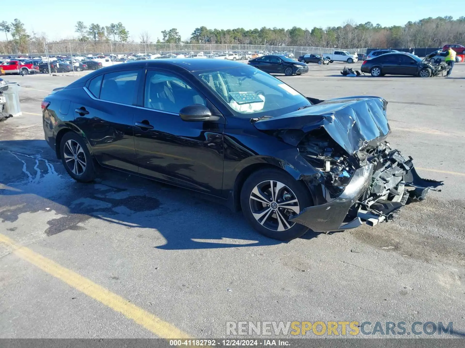 1 fotografías del automóvil dañado 3N1AB8CV1NY248259 NISSAN SENTRA 2022
