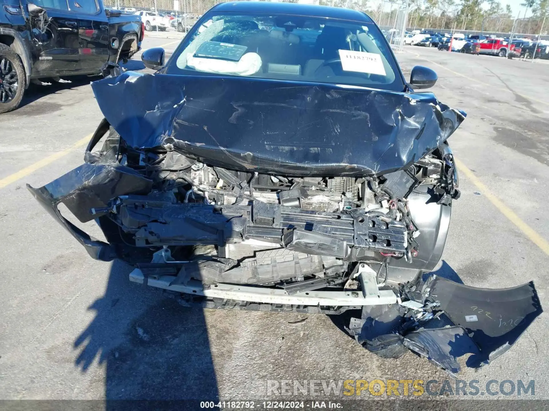 6 fotografías del automóvil dañado 3N1AB8CV1NY248259 NISSAN SENTRA 2022