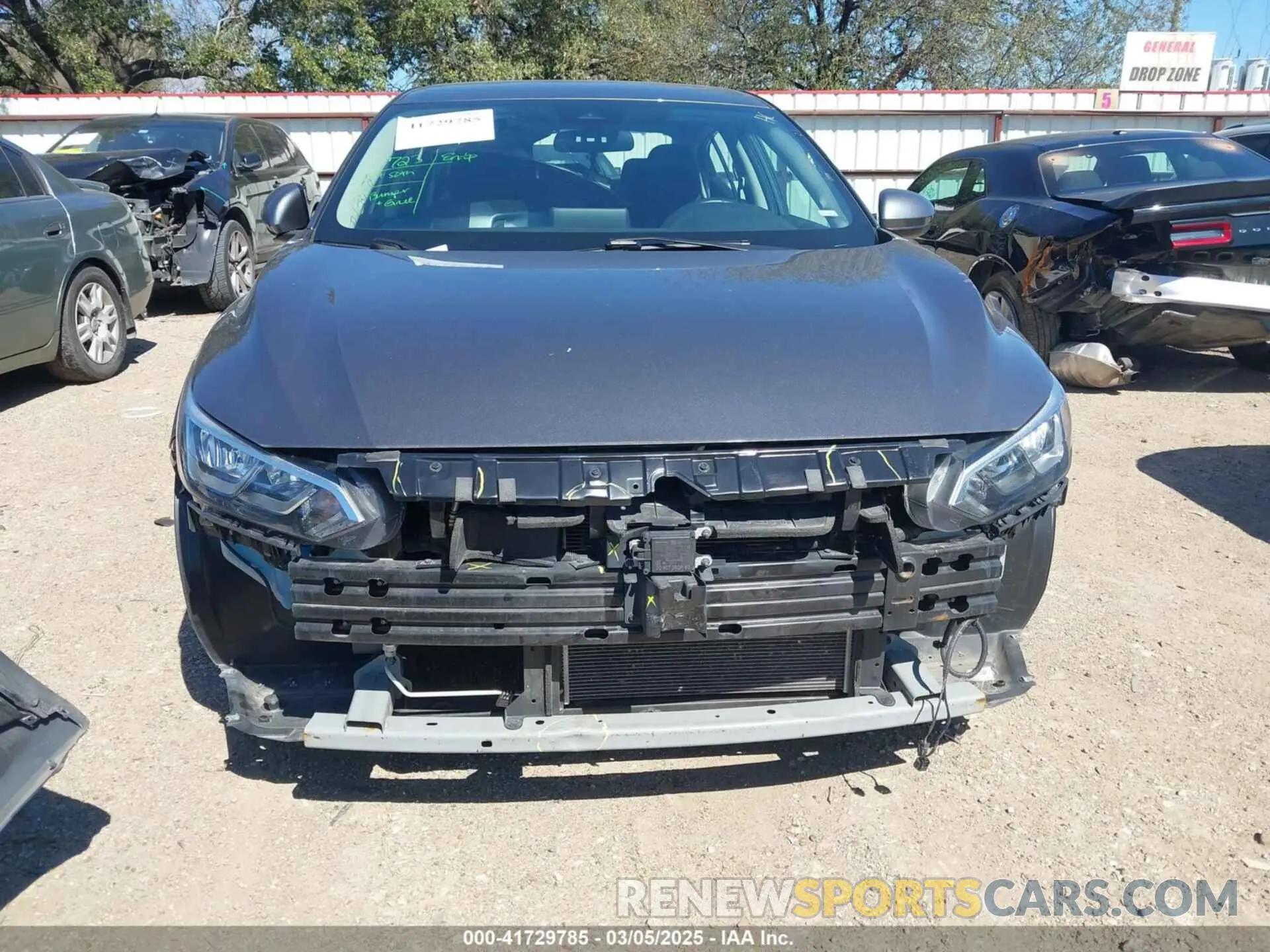 13 fotografías del automóvil dañado 3N1AB8CV1NY256765 NISSAN SENTRA 2022