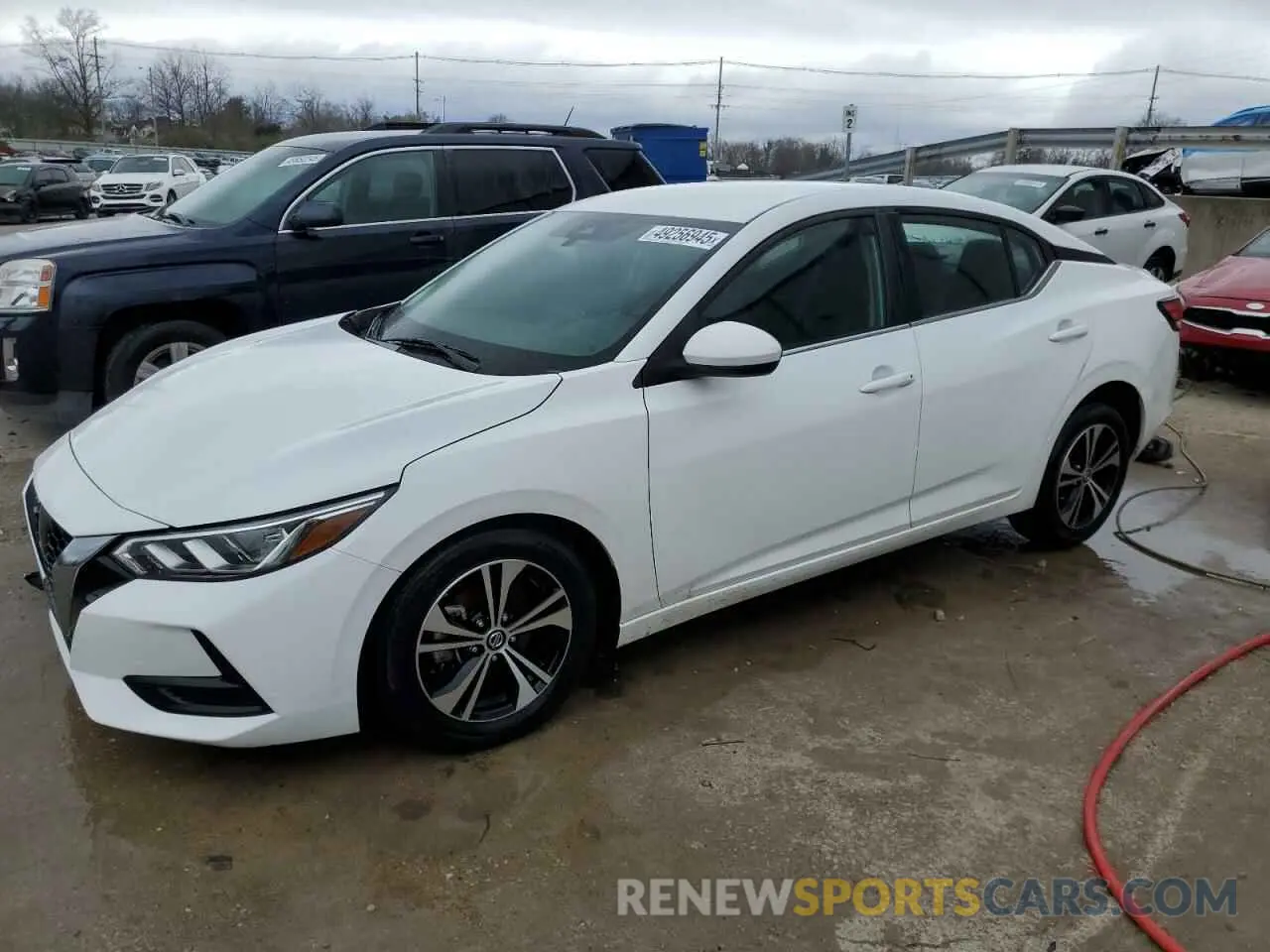 1 fotografías del automóvil dañado 3N1AB8CV1NY262629 NISSAN SENTRA 2022