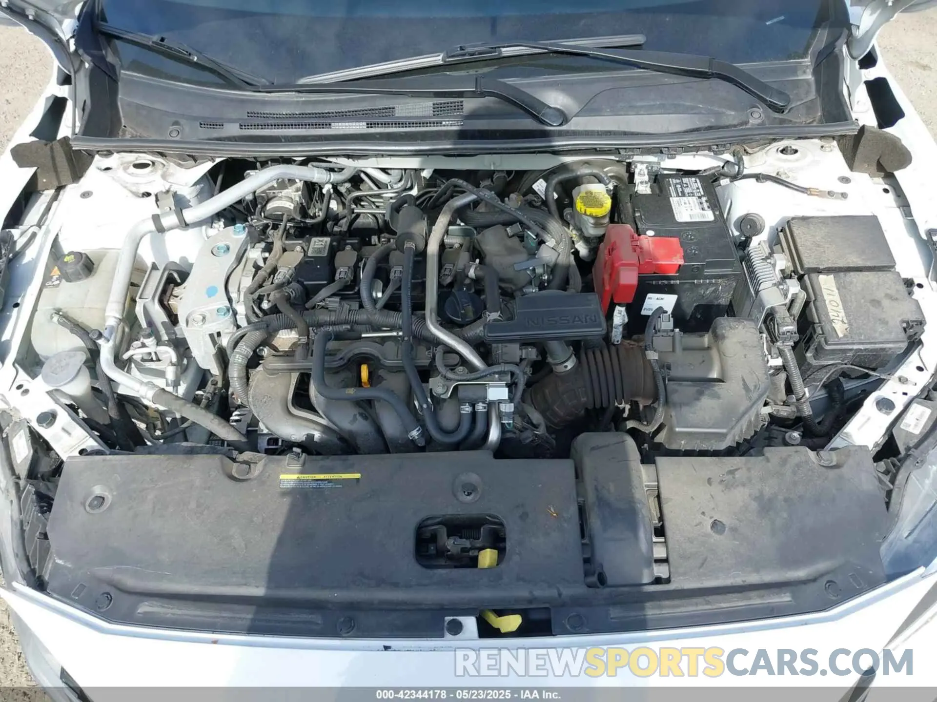 10 fotografías del automóvil dañado 3N1AB8CV1NY272528 NISSAN SENTRA 2022