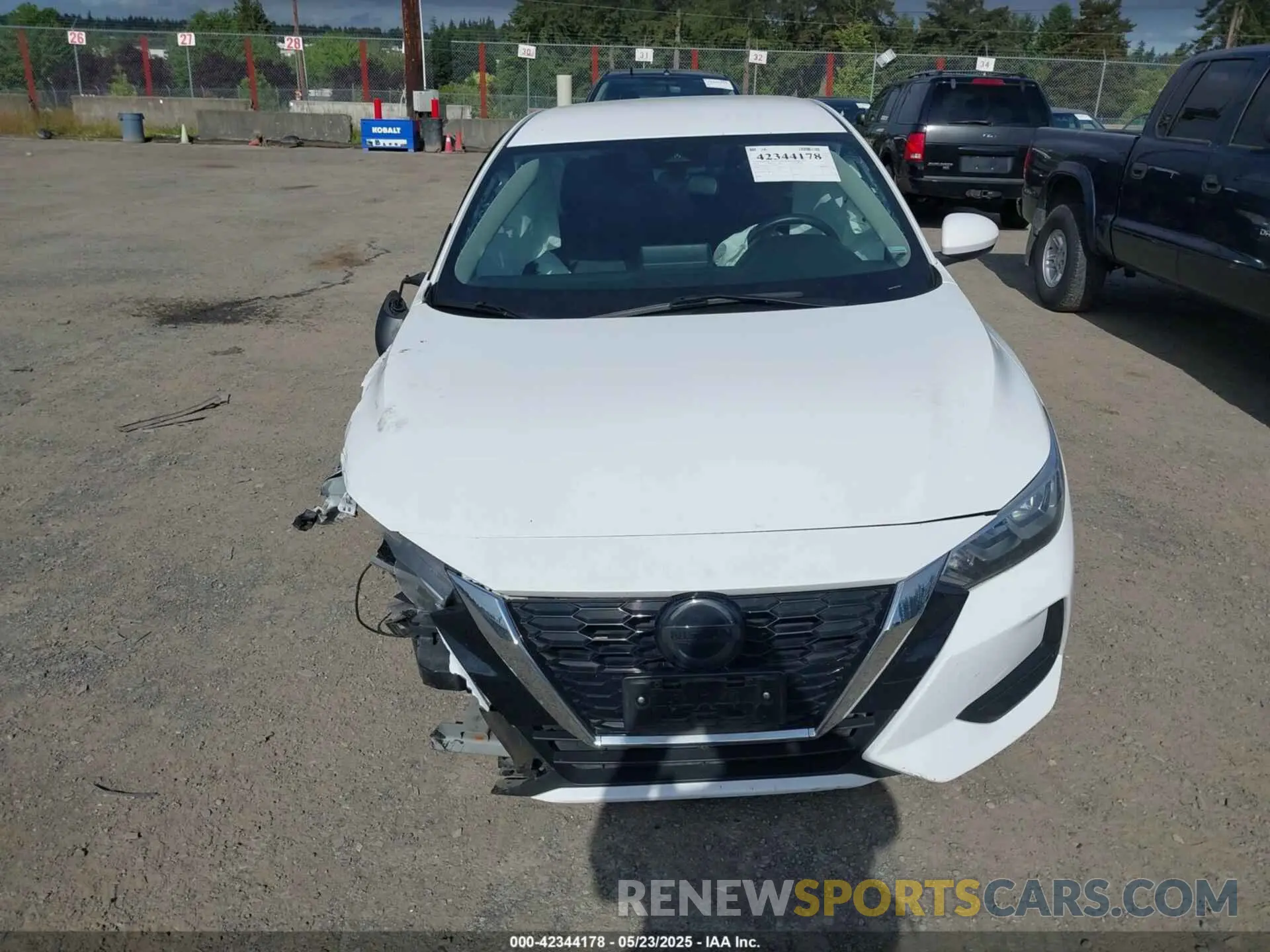 12 fotografías del automóvil dañado 3N1AB8CV1NY272528 NISSAN SENTRA 2022