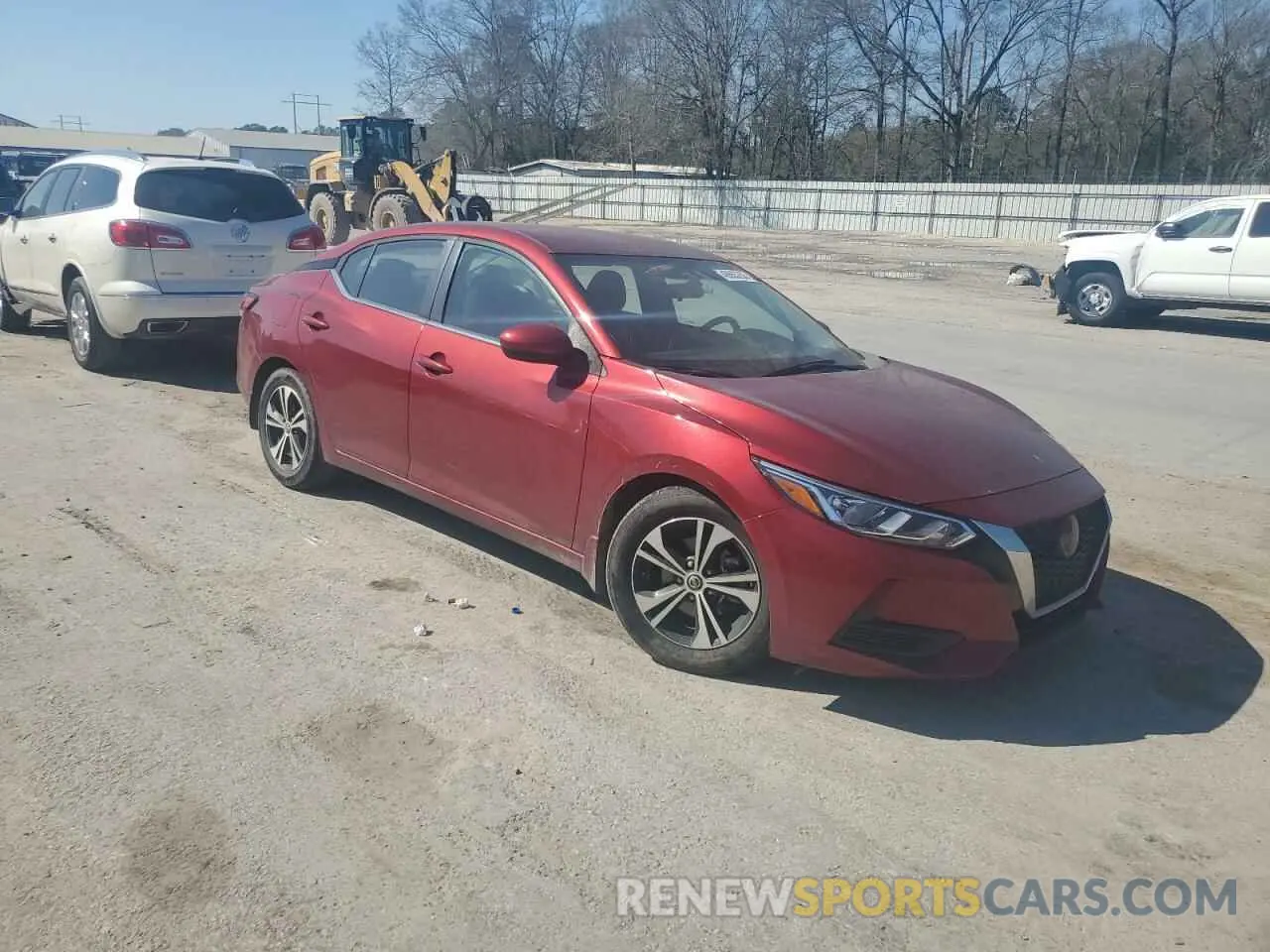 4 fotografías del automóvil dañado 3N1AB8CV1NY274053 NISSAN SENTRA 2022