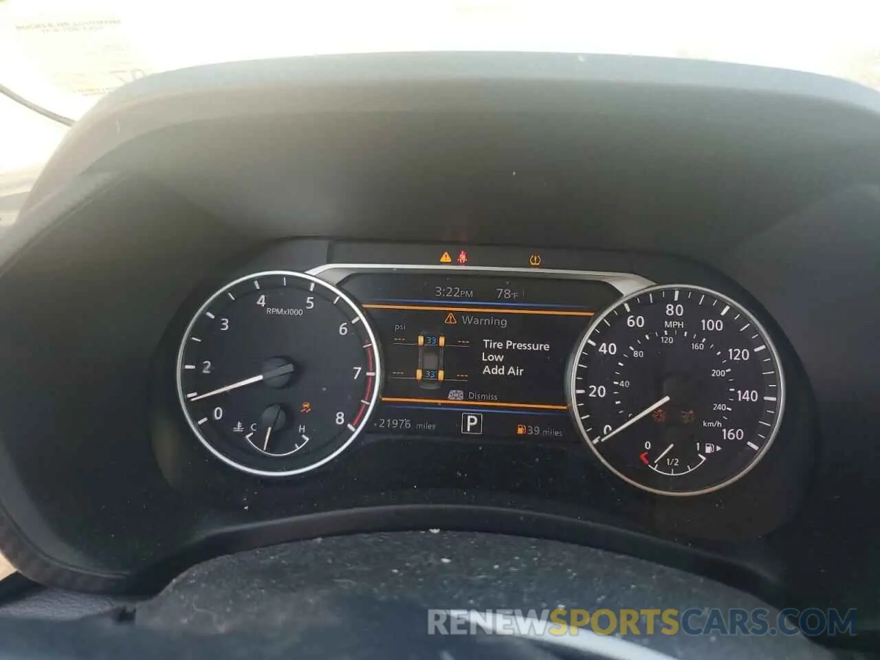 9 fotografías del automóvil dañado 3N1AB8CV1NY274053 NISSAN SENTRA 2022