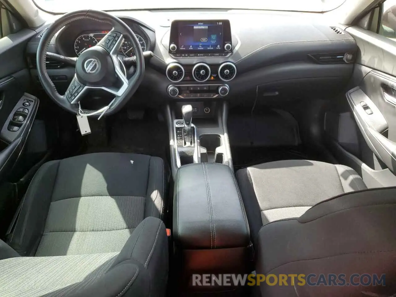 8 fotografías del automóvil dañado 3N1AB8CV1NY287868 NISSAN SENTRA 2022