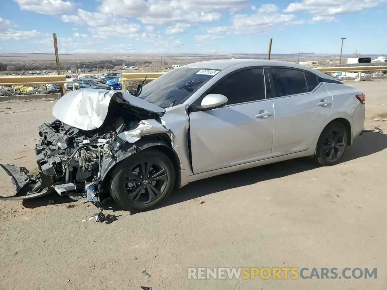 1 fotografías del automóvil dañado 3N1AB8CV1NY296277 NISSAN SENTRA 2022