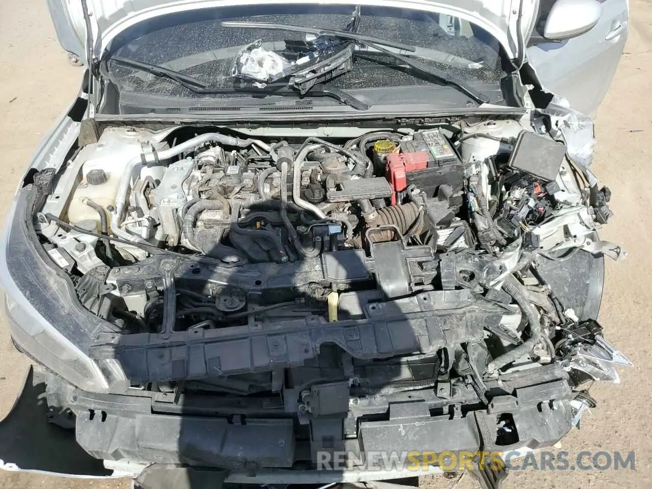 12 fotografías del automóvil dañado 3N1AB8CV1NY296277 NISSAN SENTRA 2022