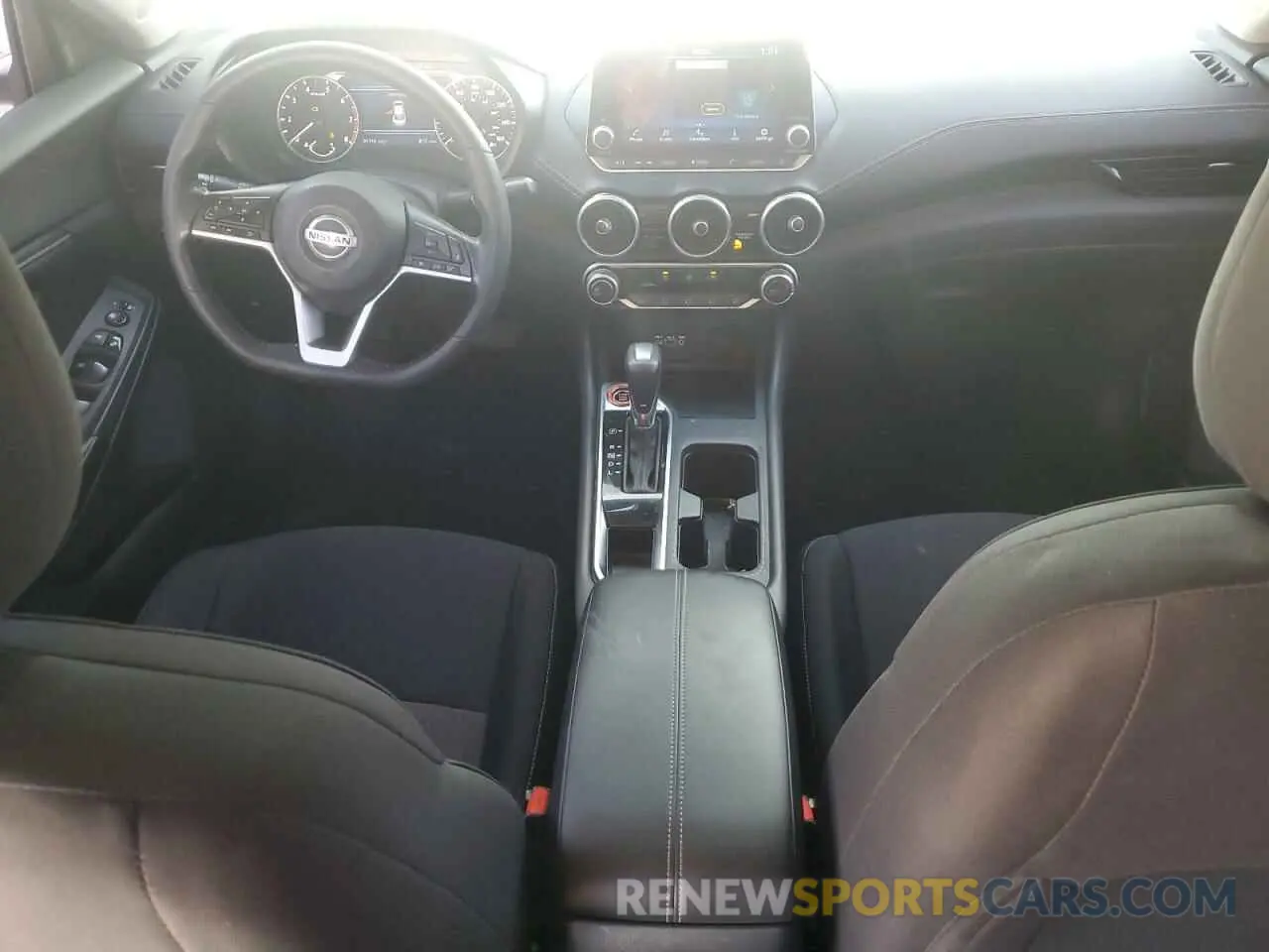 8 fotografías del automóvil dañado 3N1AB8CV1NY296277 NISSAN SENTRA 2022