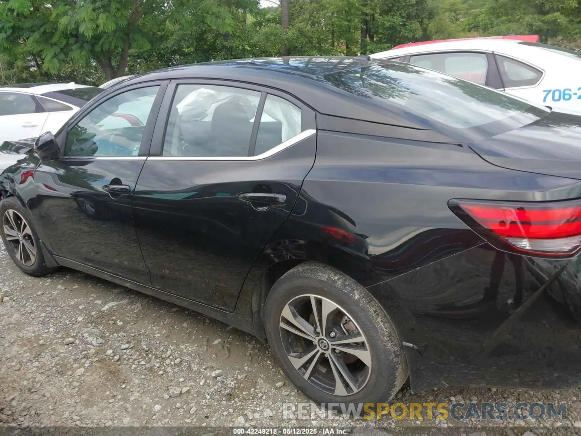 14 fotografías del automóvil dañado 3N1AB8CV1NY301168 NISSAN SENTRA 2022