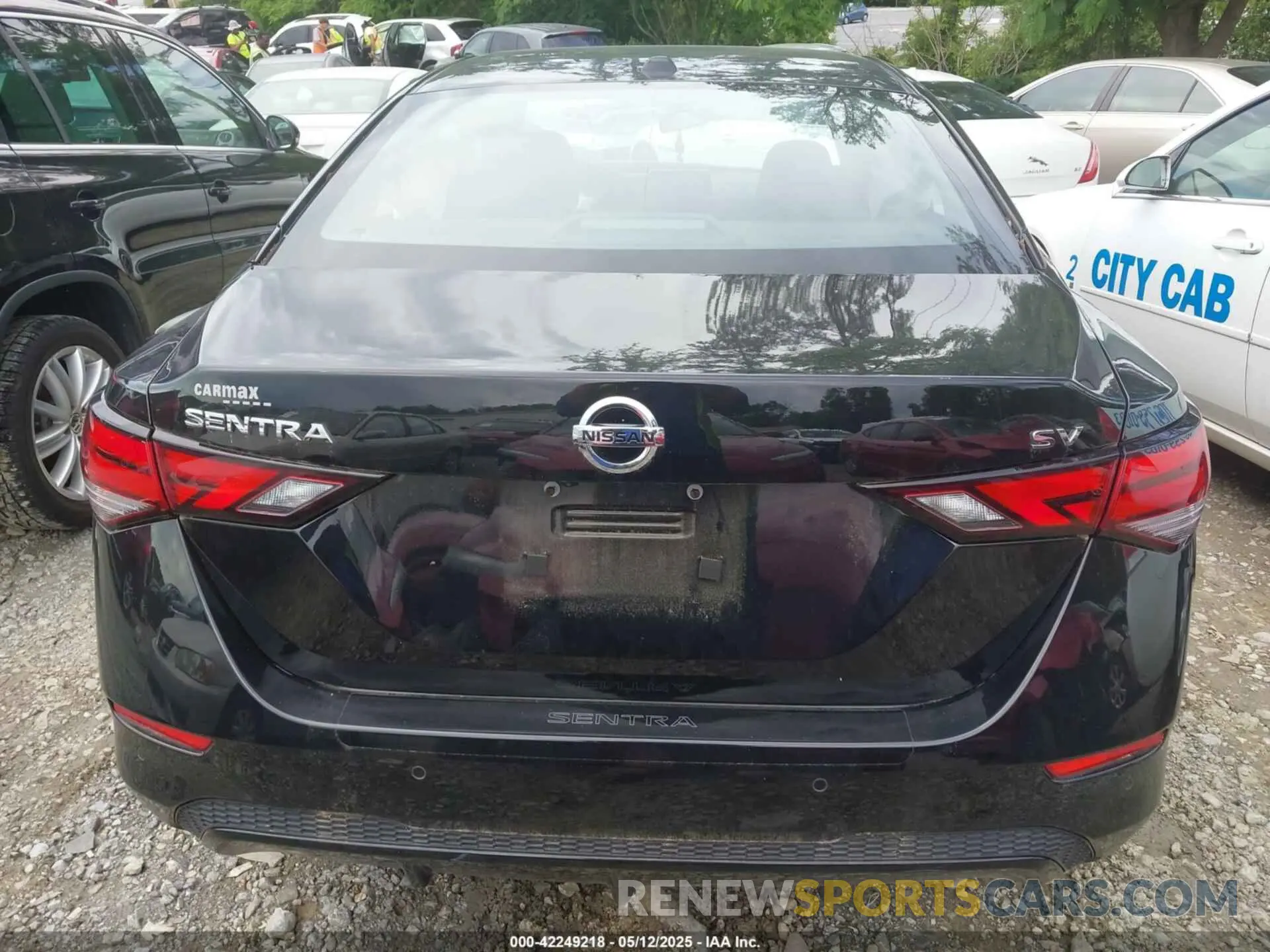 16 fotografías del automóvil dañado 3N1AB8CV1NY301168 NISSAN SENTRA 2022