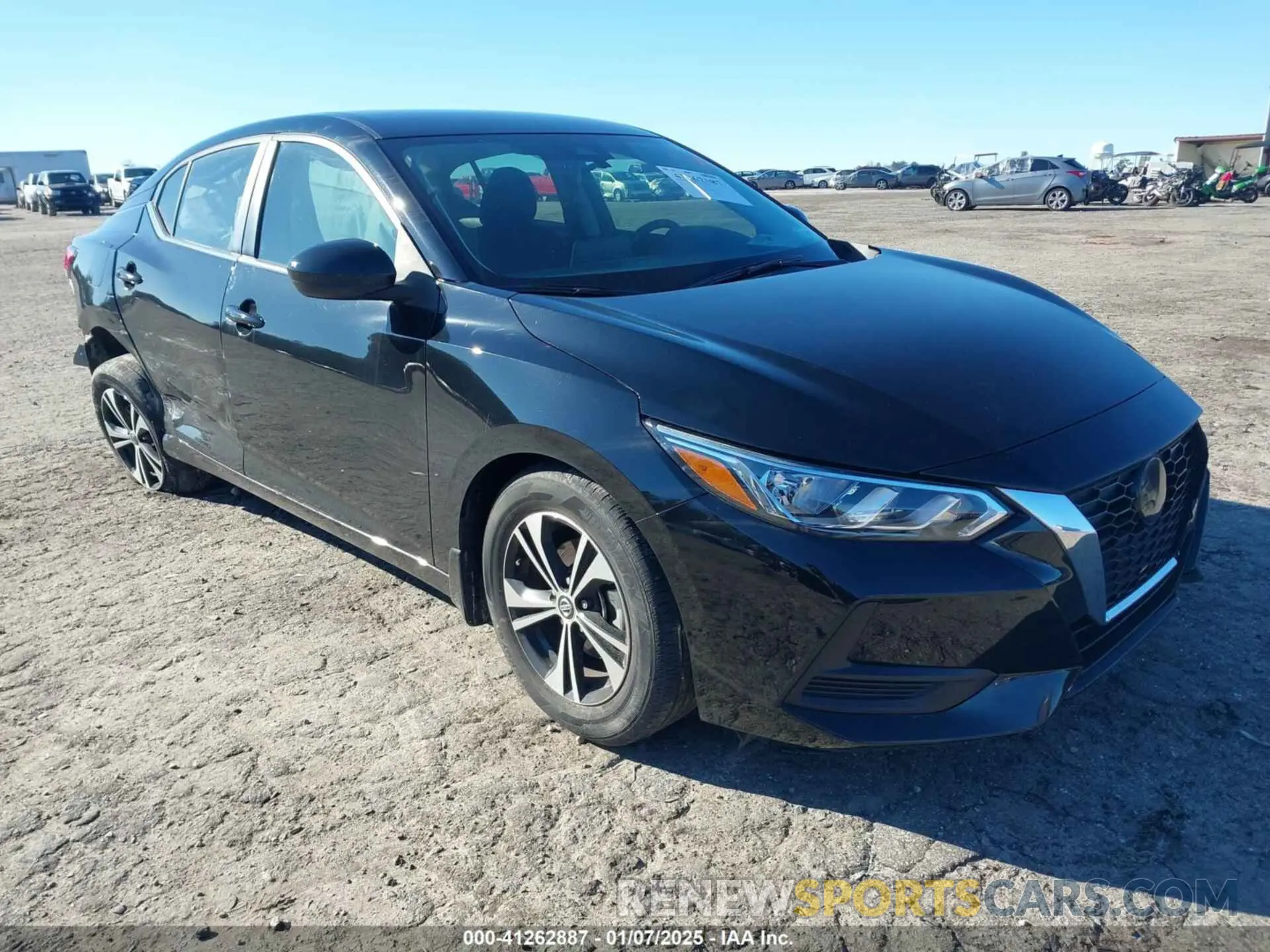 1 fotografías del automóvil dañado 3N1AB8CV1NY303356 NISSAN SENTRA 2022