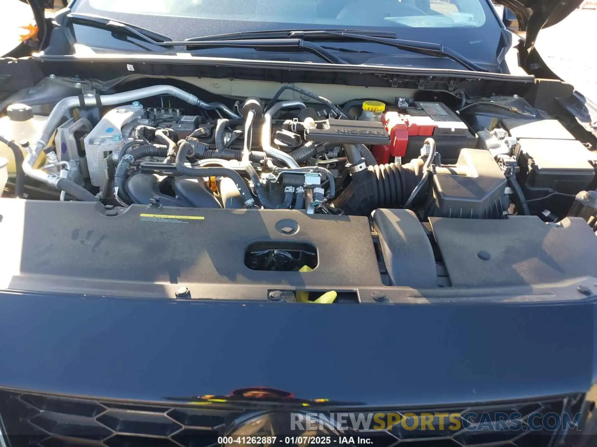 10 fotografías del automóvil dañado 3N1AB8CV1NY303356 NISSAN SENTRA 2022