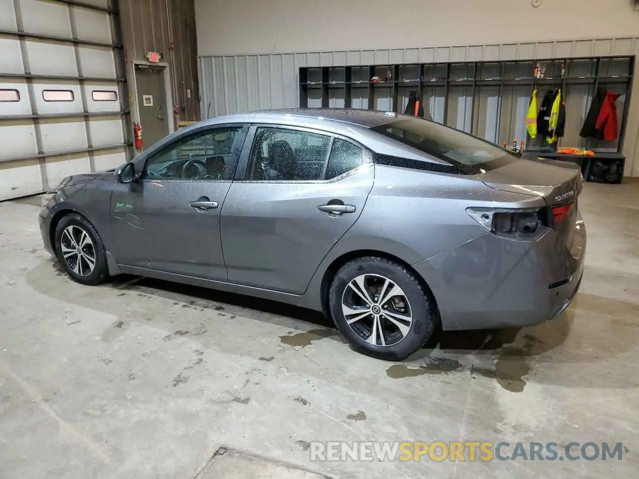 2 fotografías del automóvil dañado 3N1AB8CV1NY303731 NISSAN SENTRA 2022