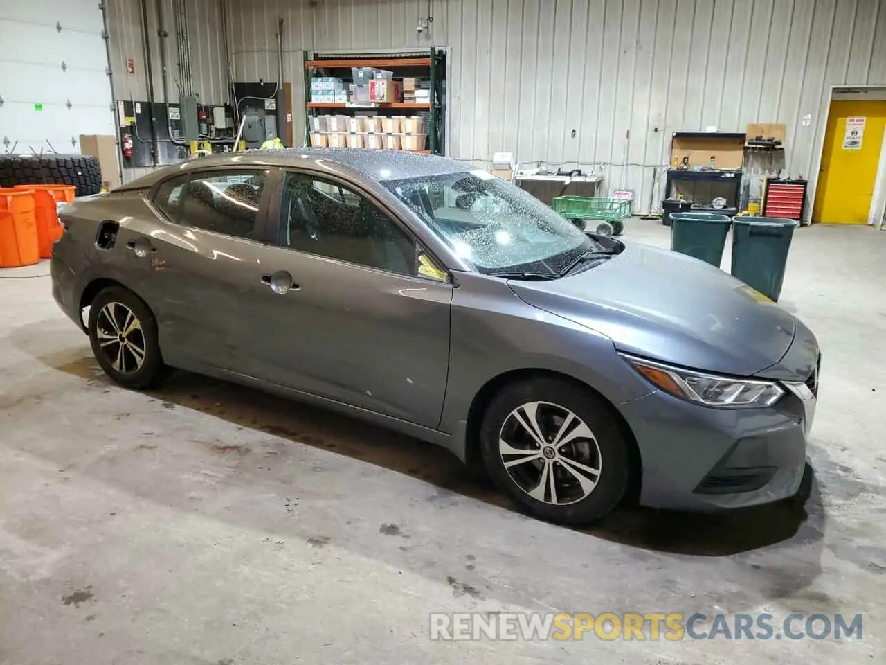 4 fotografías del automóvil dañado 3N1AB8CV1NY303731 NISSAN SENTRA 2022