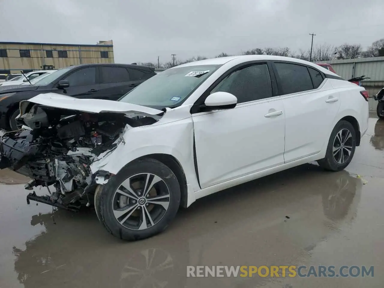 1 fotografías del automóvil dañado 3N1AB8CV2NY268987 NISSAN SENTRA 2022