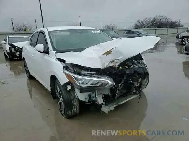 11 fotografías del automóvil dañado 3N1AB8CV2NY268987 NISSAN SENTRA 2022