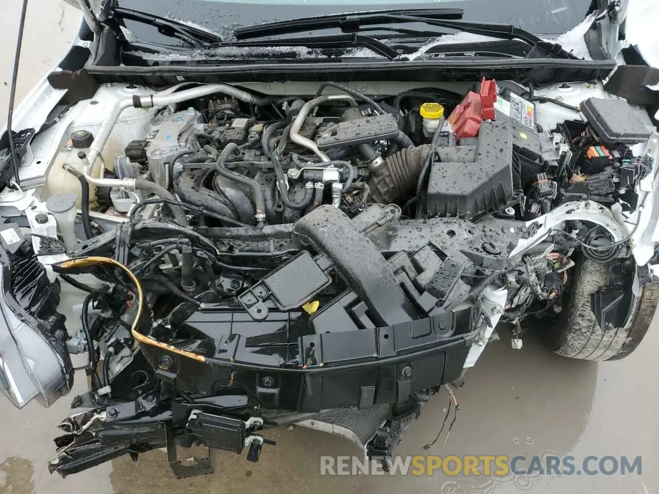 12 fotografías del automóvil dañado 3N1AB8CV2NY268987 NISSAN SENTRA 2022