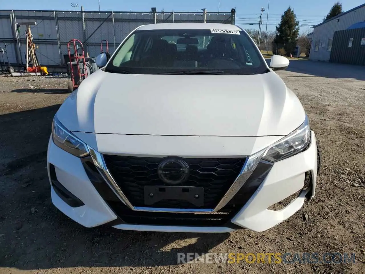 5 fotografías del automóvil dañado 3N1AB8CV2NY287653 NISSAN SENTRA 2022