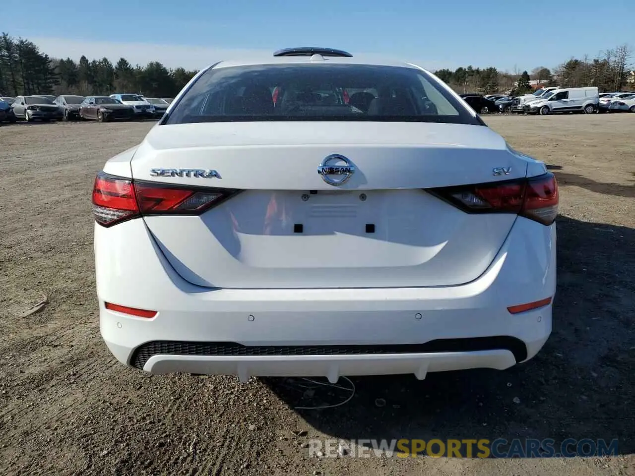 6 fotografías del automóvil dañado 3N1AB8CV2NY287653 NISSAN SENTRA 2022