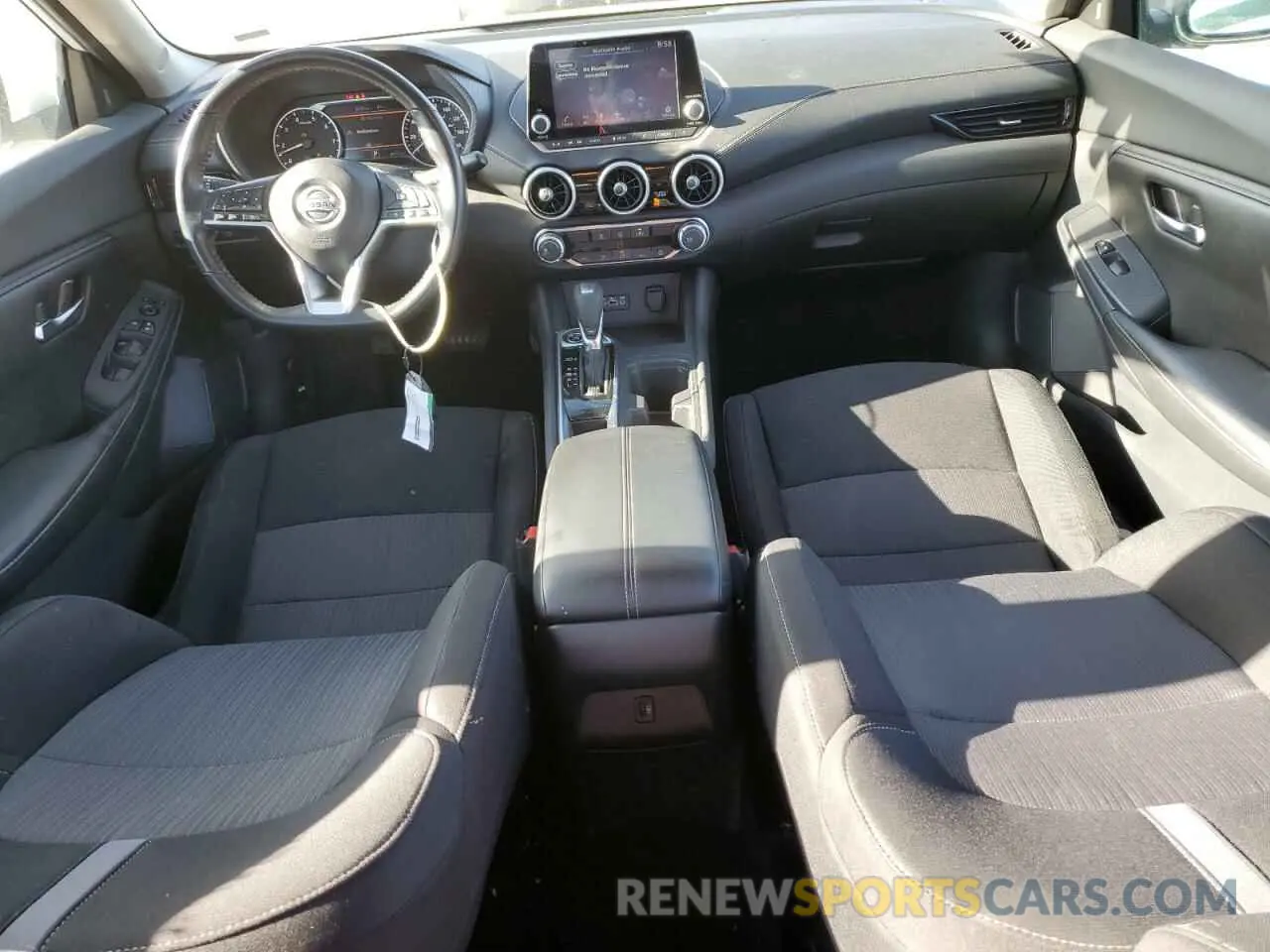 8 fotografías del automóvil dañado 3N1AB8CV2NY287653 NISSAN SENTRA 2022