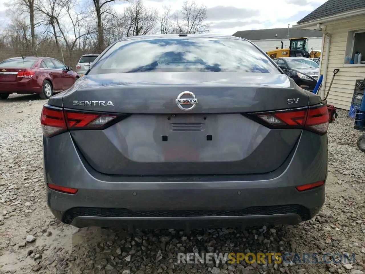 6 fotografías del automóvil dañado 3N1AB8CV2NY296465 NISSAN SENTRA 2022