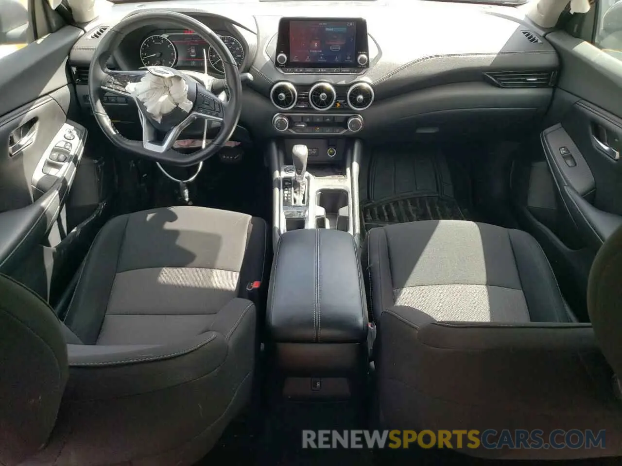 8 fotografías del automóvil dañado 3N1AB8CV2NY296465 NISSAN SENTRA 2022