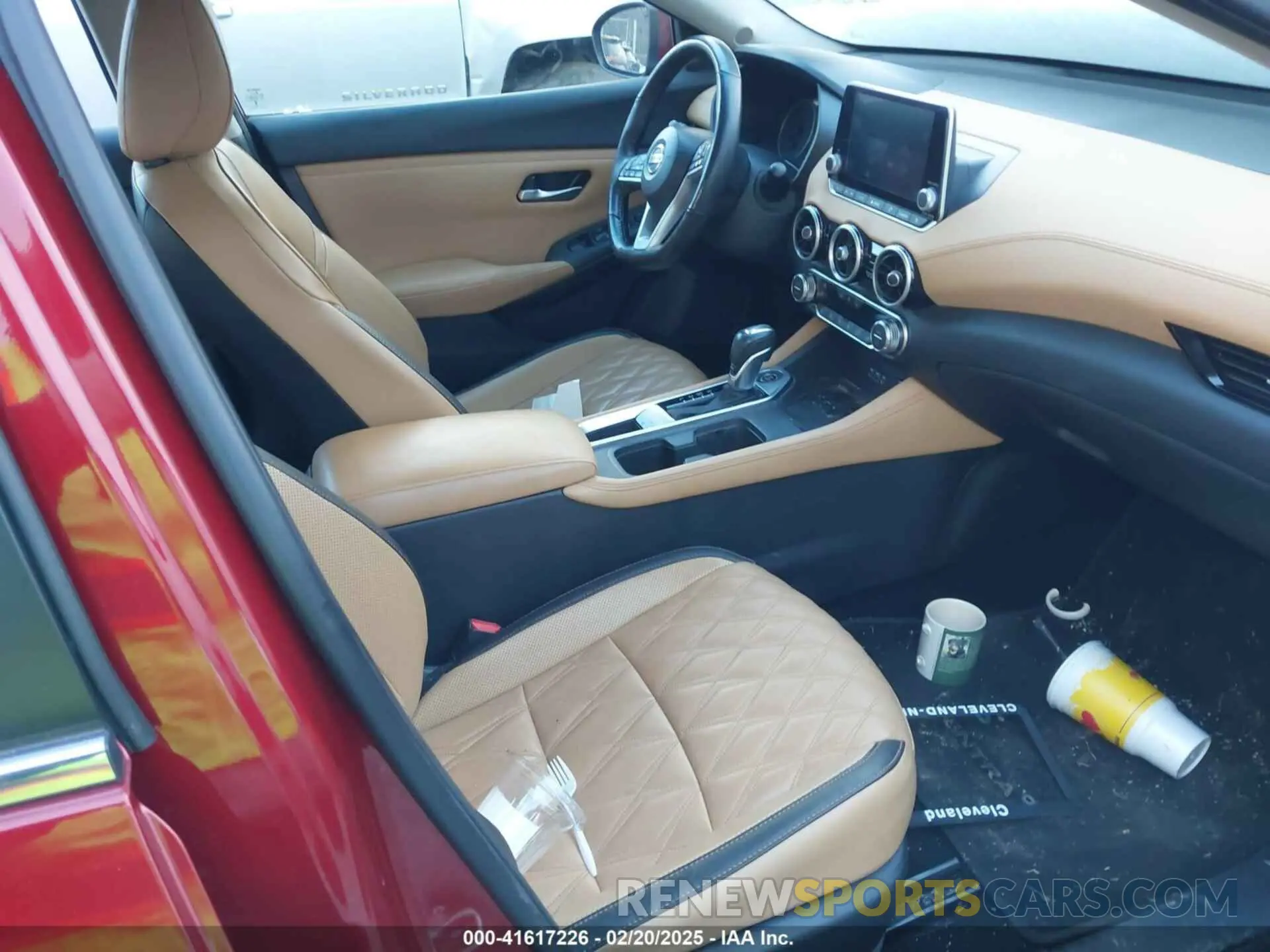 5 fotografías del automóvil dañado 3N1AB8CV2NY298670 NISSAN SENTRA 2022