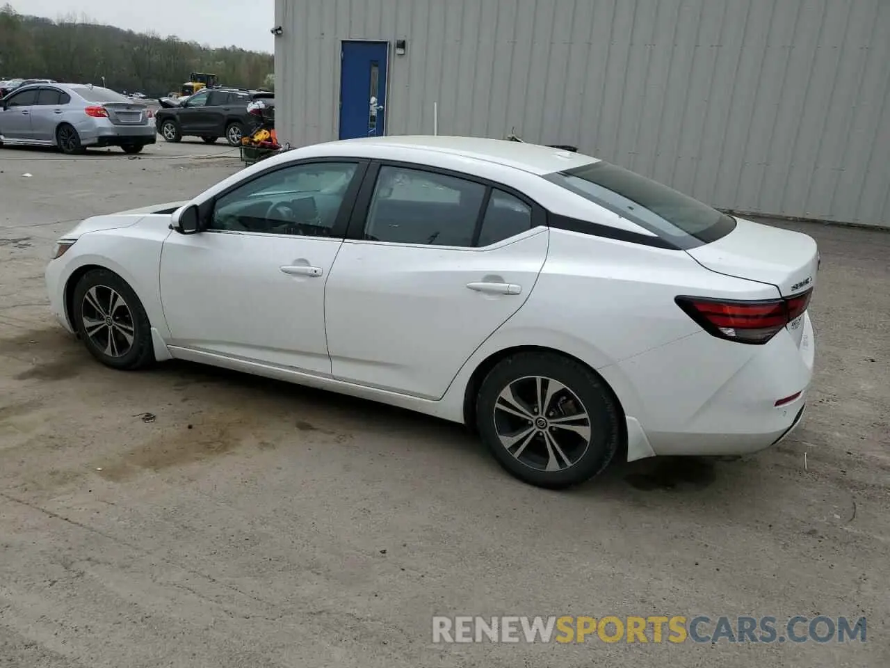 2 fotografías del automóvil dañado 3N1AB8CV2NY301759 NISSAN SENTRA 2022