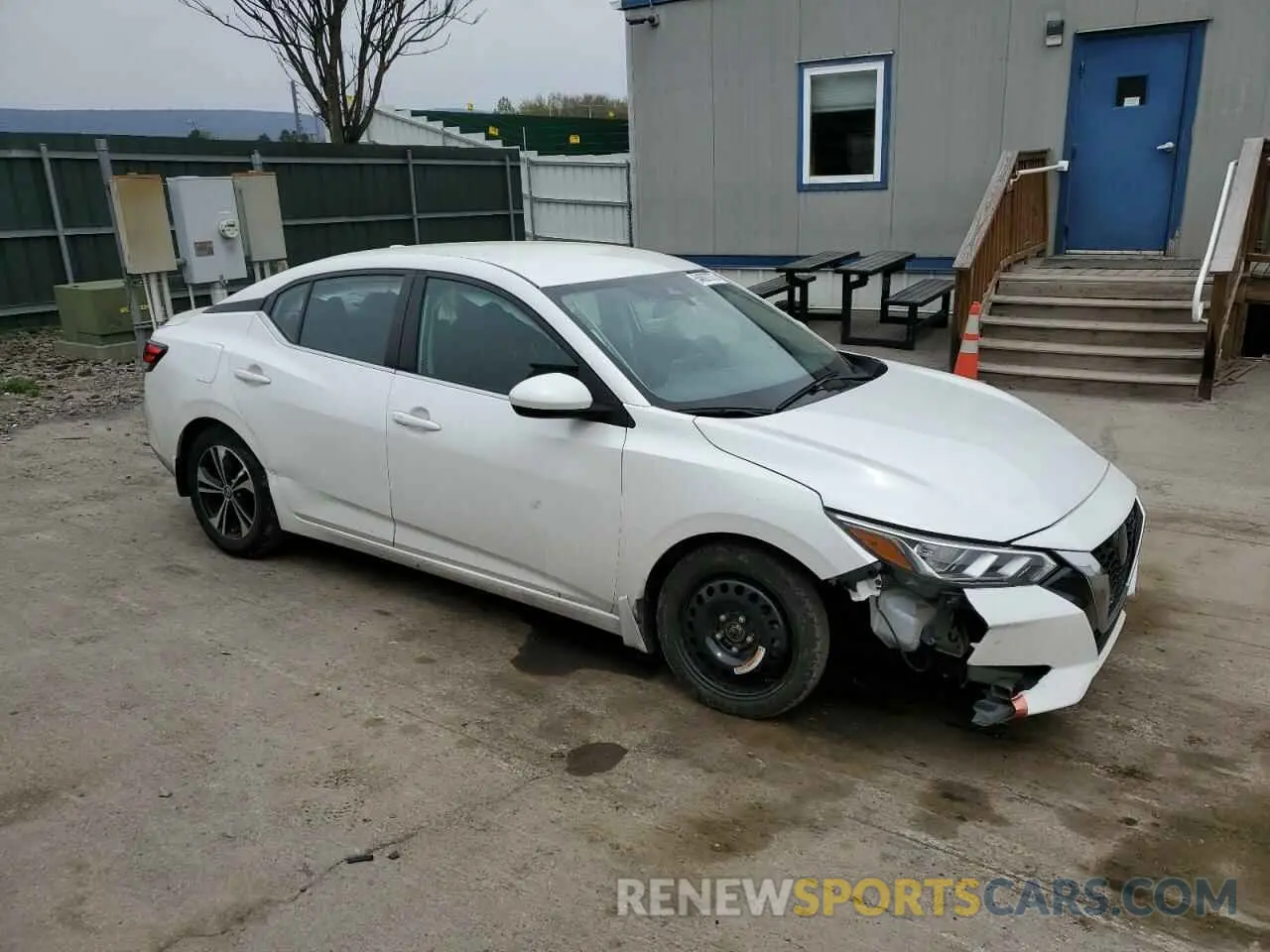 4 fotografías del automóvil dañado 3N1AB8CV2NY301759 NISSAN SENTRA 2022