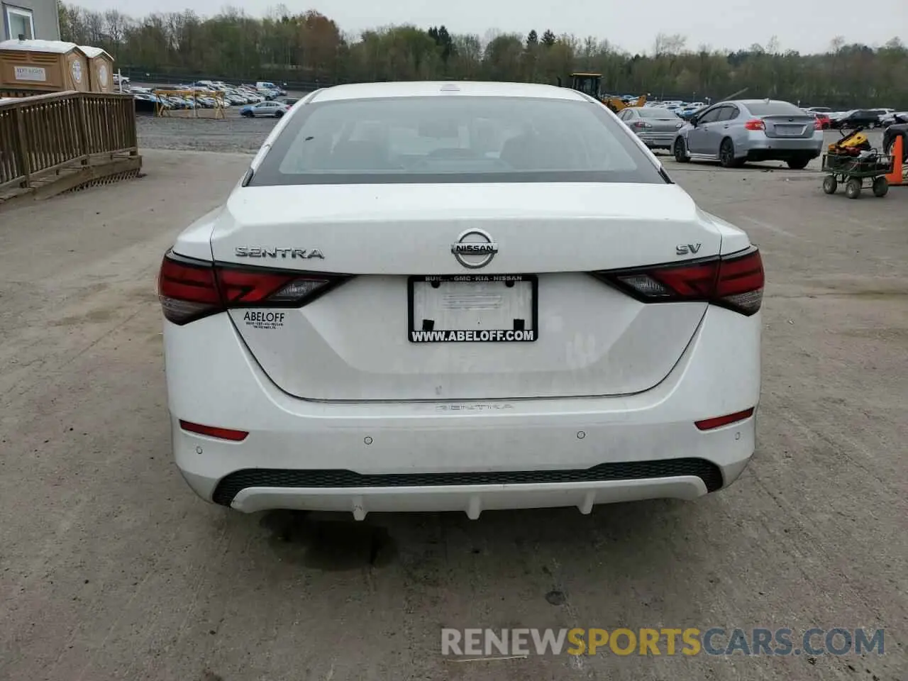 6 fotografías del automóvil dañado 3N1AB8CV2NY301759 NISSAN SENTRA 2022