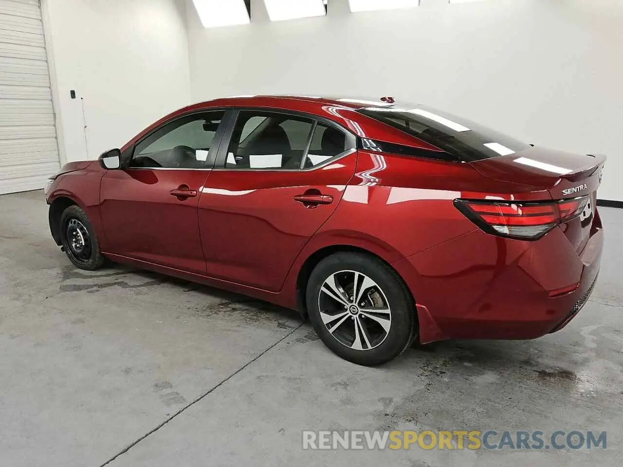 2 fotografías del automóvil dañado 3N1AB8CV2NY304578 NISSAN SENTRA 2022