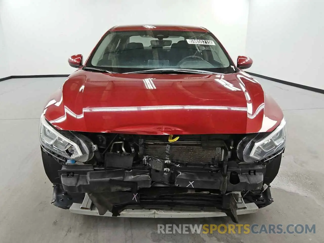 5 fotografías del automóvil dañado 3N1AB8CV2NY304578 NISSAN SENTRA 2022