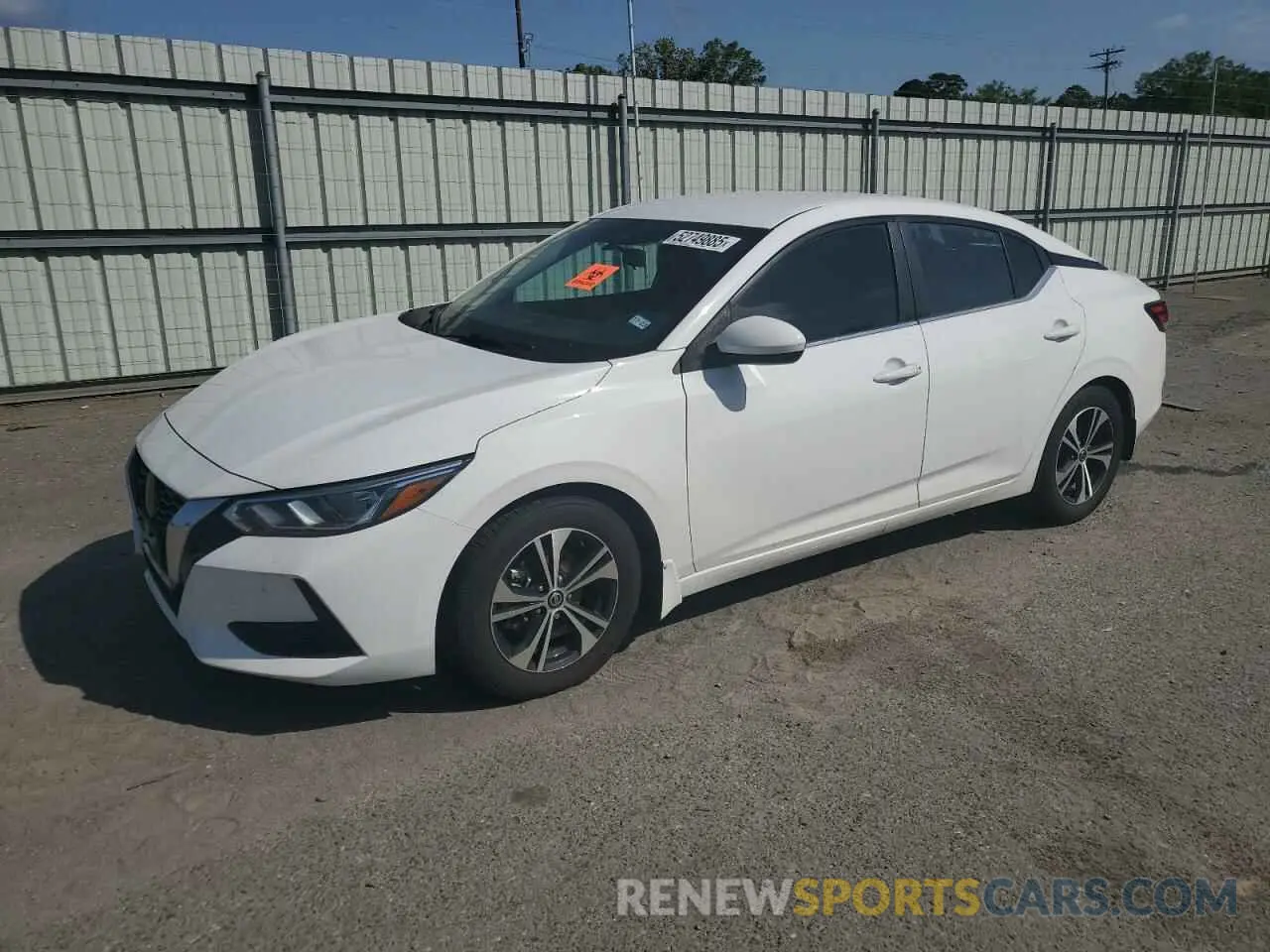 1 fotografías del automóvil dañado 3N1AB8CV3NY204537 NISSAN SENTRA 2022