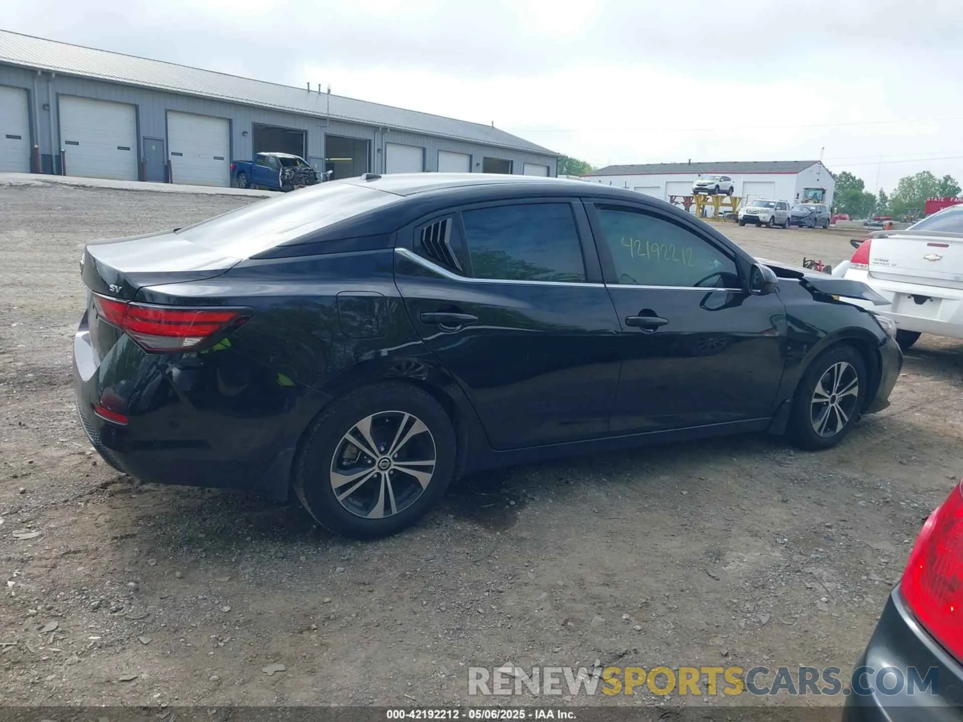 12 fotografías del automóvil dañado 3N1AB8CV3NY208166 NISSAN SENTRA 2022