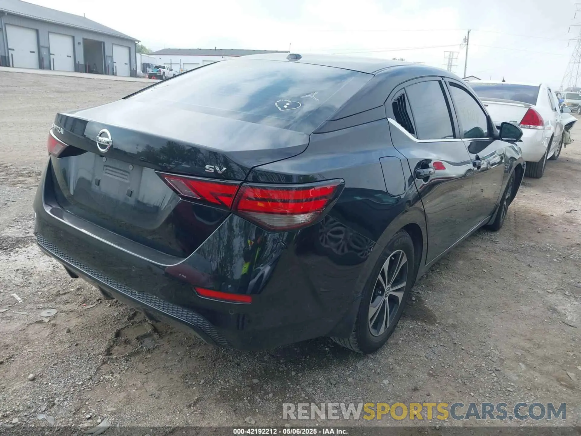 4 fotografías del automóvil dañado 3N1AB8CV3NY208166 NISSAN SENTRA 2022