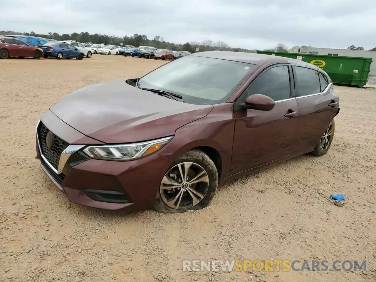 1 fotografías del automóvil dañado 3N1AB8CV3NY209401 NISSAN SENTRA 2022