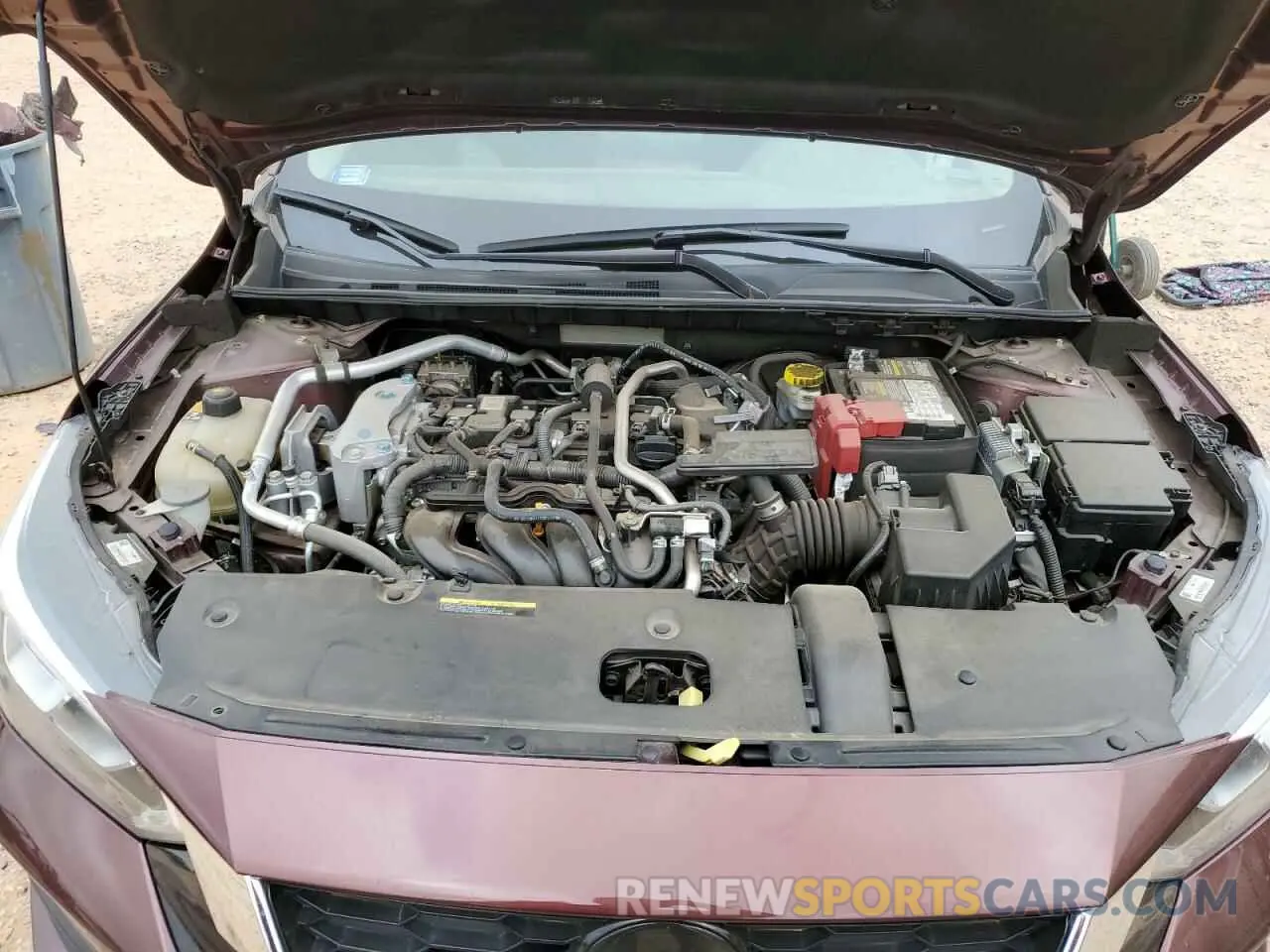 12 fotografías del automóvil dañado 3N1AB8CV3NY209401 NISSAN SENTRA 2022