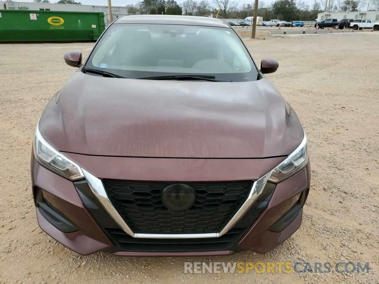 5 fotografías del automóvil dañado 3N1AB8CV3NY209401 NISSAN SENTRA 2022